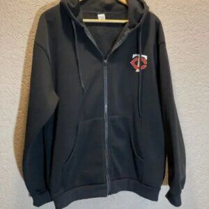 Minnesota Twins Hoodie Sweater with Ford Logo Unisex M